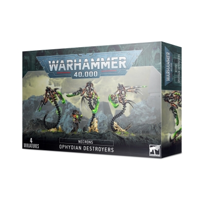 Tanie figurki Necrons Ophydian Destroyers z Games Workshop